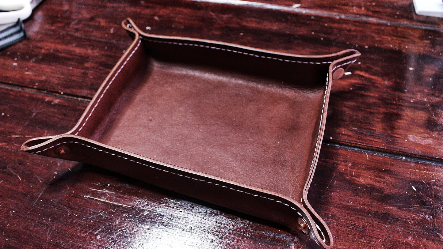 Leather Valet Tray